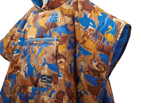 Image of Therm-a-Rest Unisex-Youth Kids Honcho Poncho Wearable Hoodie Blanket