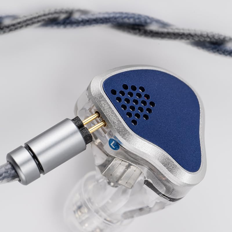 Image of Moondrop X Crinacle Silicon Earphone 1DD+2BA+2MEMS Tribrid IEMs with 0.78mm 2-pin Universal Interchangeable Cable