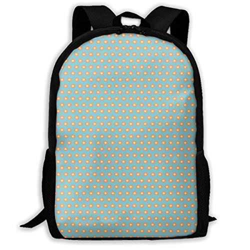 Preisvergleich Produktbild KDRW Rucksack Freizeitrucksack Reisetasche Computertasche Schultasche Adult Travelc Laptop Backpack,Swirled Design Geometrical Motifs Ornate Spring Themed Illustration Print,College School Computer Bo