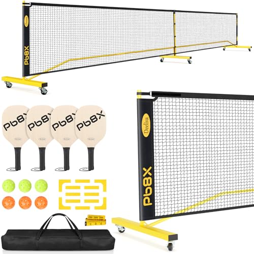 Top 10 Pickleball Sets With Nets for Ultimate Outdoor Fun in 2024