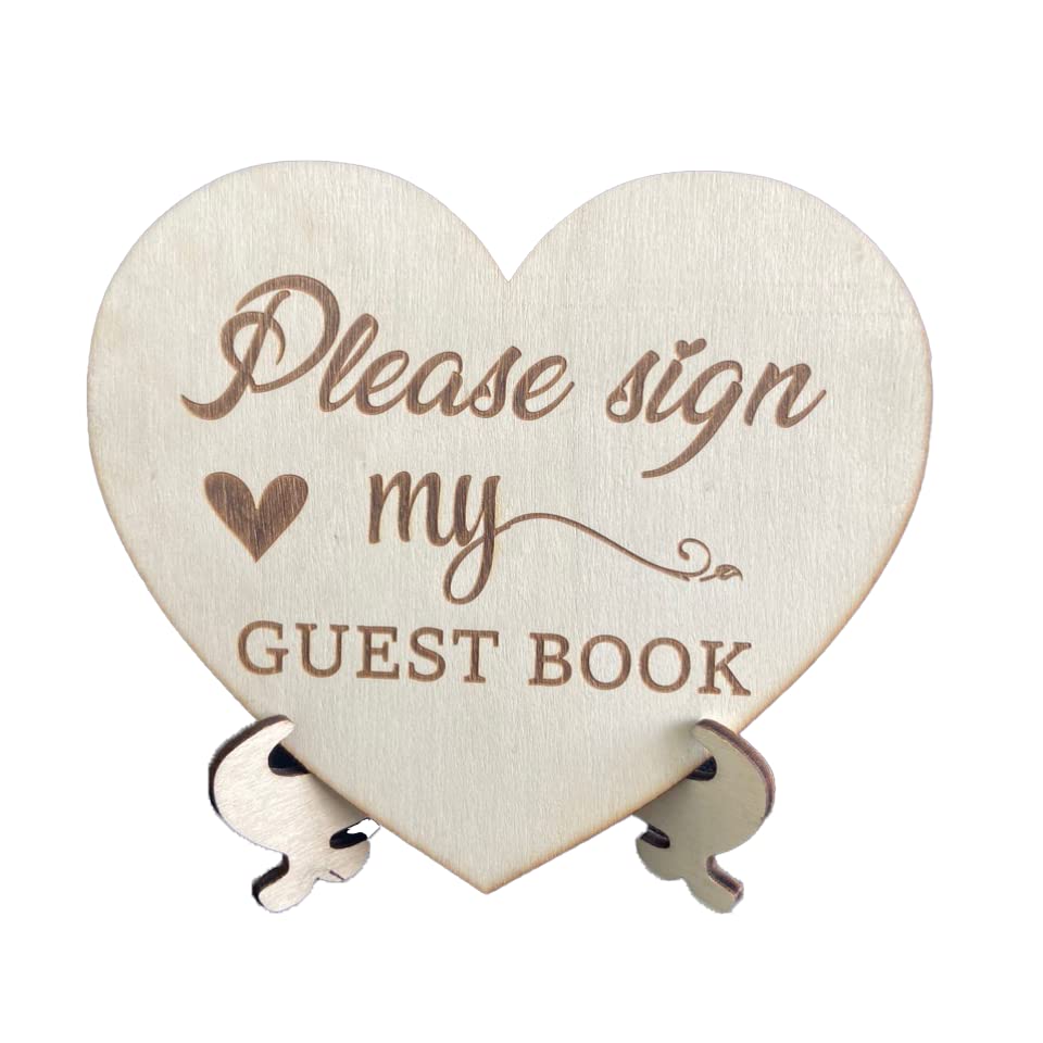 Miniatura 7 de Customizable Heart-Shaped Quinceanera Guest Book -Alternative Guest Book Wooden and Acrylic Drop Box for Sweet 15 Birthday Celebration