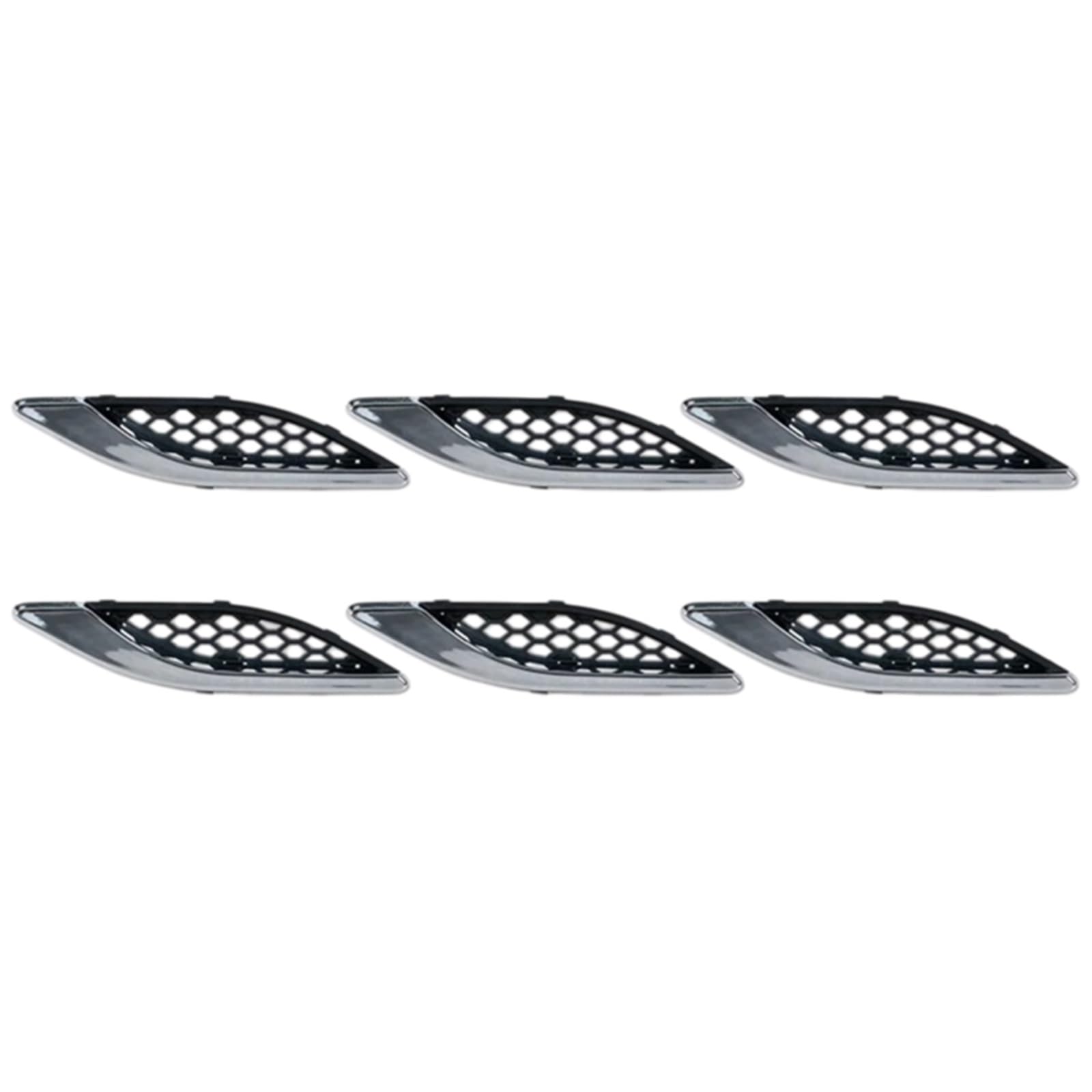 Do Maserati 2014-2021 | Przednia kratka boczna samochodu Wlot powietrza Błotnik Otwory wentylacyjne Grill Akcesoria samochodowe(Set)