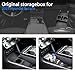 SHAOHAO for 2025 2026 Hyundai Tucson Lower Organizer for 2025 2026 Hyundai Tucson Accessories (Limited/Hybrid) Under Console Organizer Space Expand Tray with Cup Holder (ONLY for Electronic Shift)