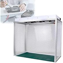 Laminar Flow Hood Fan Filter Unit Clean Room FFU with HEPA-Filter Cleanliness Class 100 for Cell Phone LCD Screen Repair/Workshop/Lab Dust Work,110V 220V