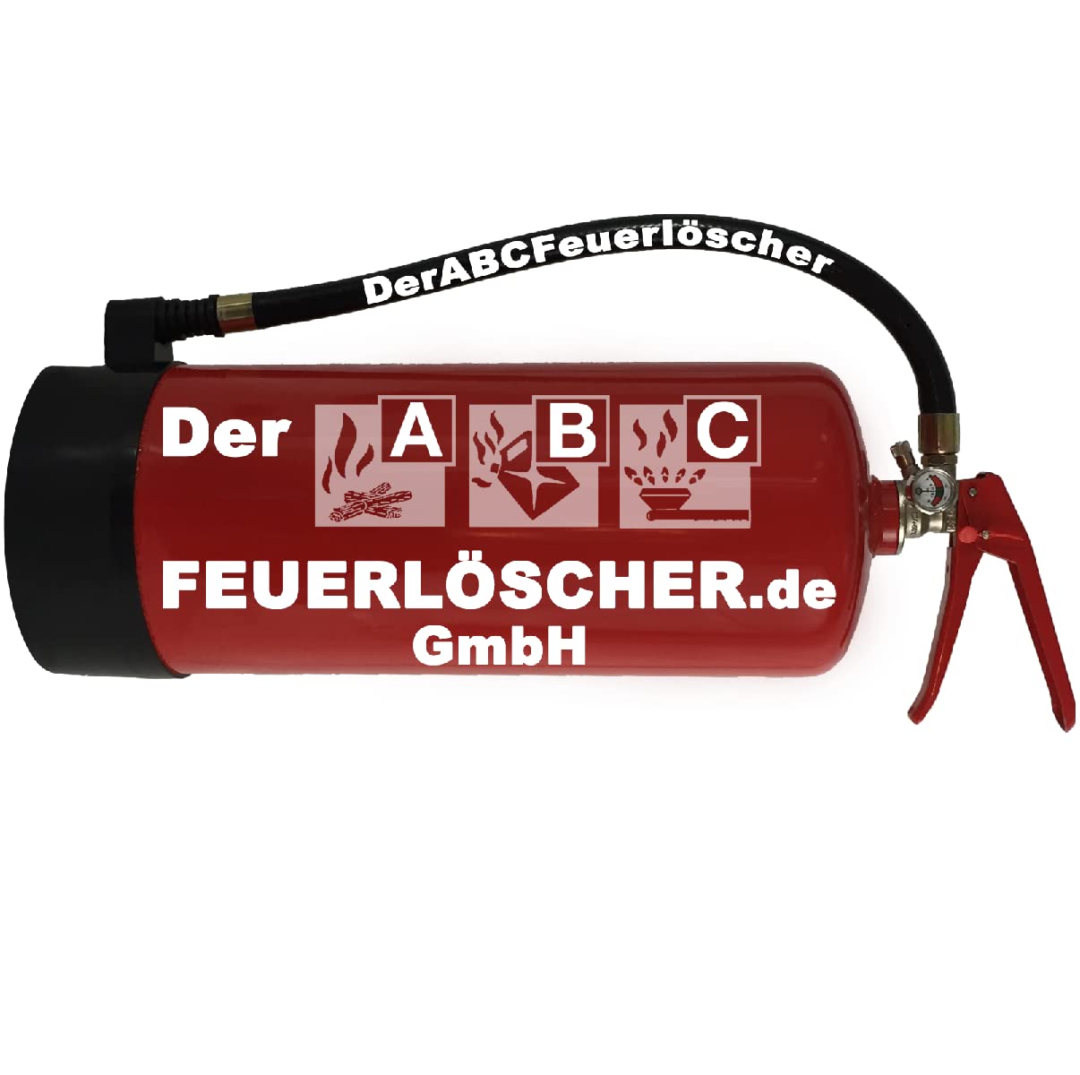 Brandengel Premium Autofeuerlöscher 2kg Pulverlöscher Feuerlöscher, LKW PKW Motorrad KFZ EN 3 Messingarmatur Manometer Halterung ABC 4LE (Mit Prüfnachweis u. Jahresmarke)