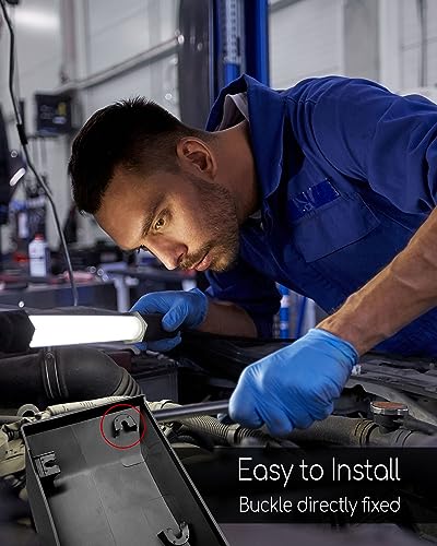 Image of Pillar Moulding Trim Cladding Fit for Ford Transit 150 250 350 2015-2019 | Replace BK3Z6129077AA BK3Z6129077AB, Left Driver Side, Under Fuel Door