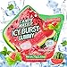 Candy Master Peelable Fruit Gummies Watermelon Flavors 3Pack, 6 Flavors Fun to Peel, Chewy Texture, Halal-Certified Holiday Gifts