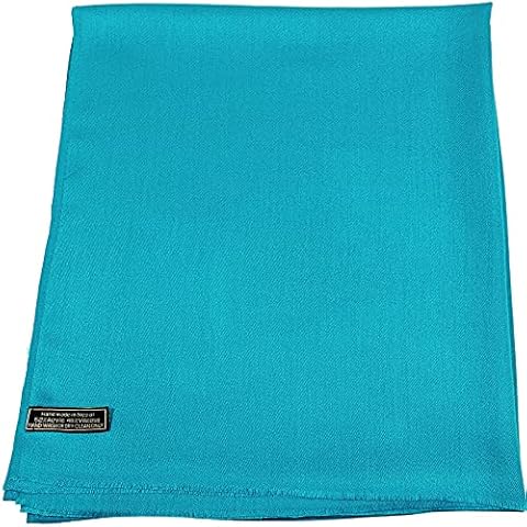 Châle Pashmina CJ Apparel Turquoise Cover