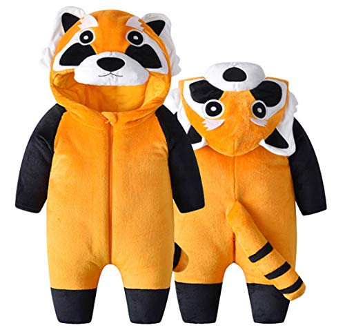 Costume Pyjama Ours Panda Avec Capuche Pour Garçon