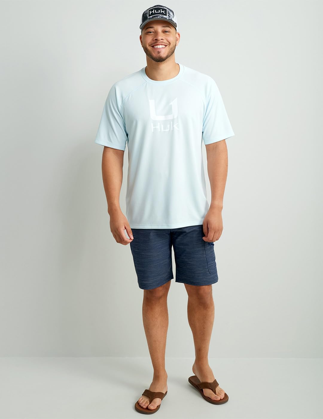 HUK Men's Icon X Crew, Short-Sleeve Performance Fishing Shirt - Image 3