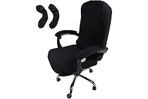 Stretch Computer Chair Cover with Armrest Covers