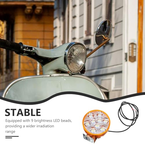 Luces LED para motocicleta en aleación de aluminio resistente para carretera 7