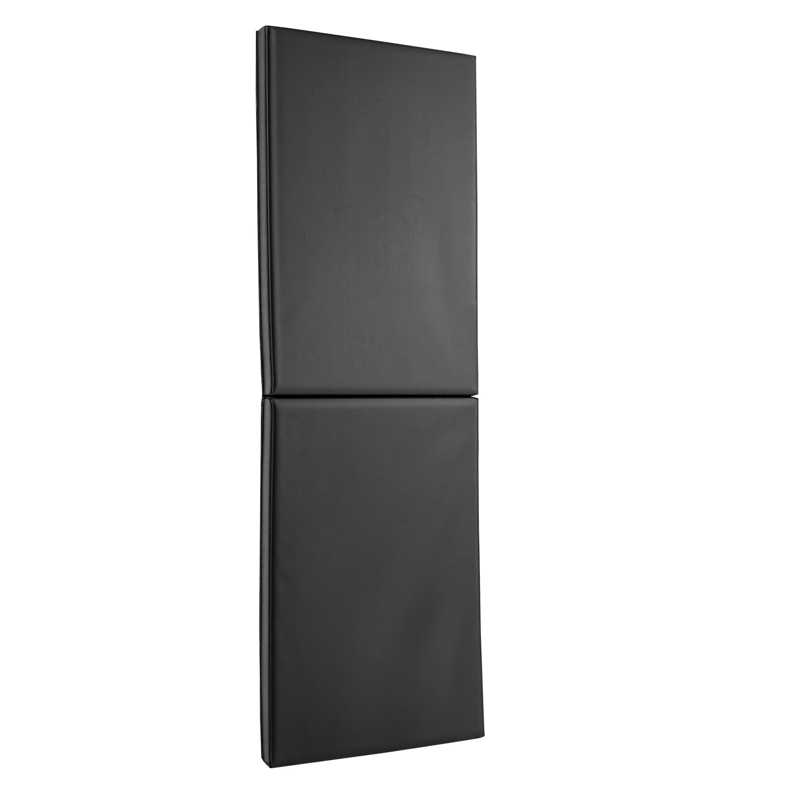 VEVOR Acolchado de Pared para Gimnasio, Resistente al Desgarro, para Cancha de Baloncesto, Almohadilla Protectora Duradera e Impermeable para Gimnasio, Garaje, 1500 x 500 x 50 mm, Negro, 4 uds