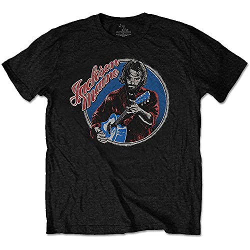 Lady Gaga A Star is Born, T-Shirt Mixte, Noir, Moyen