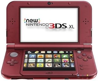 Nintendo New 3DS Xl - Red [Discontinued] (Renewed)