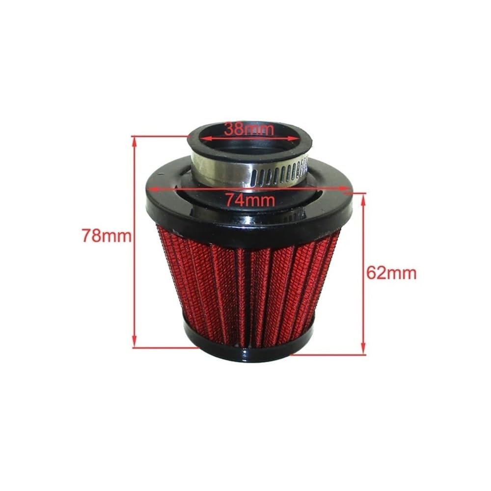 Kit de colector de admisión de carburador VM22 de Rendimiento de 26mm, Ajuste del Filtro de Aire for GX200 196cc Pre 212cc Go Kart Min Bike