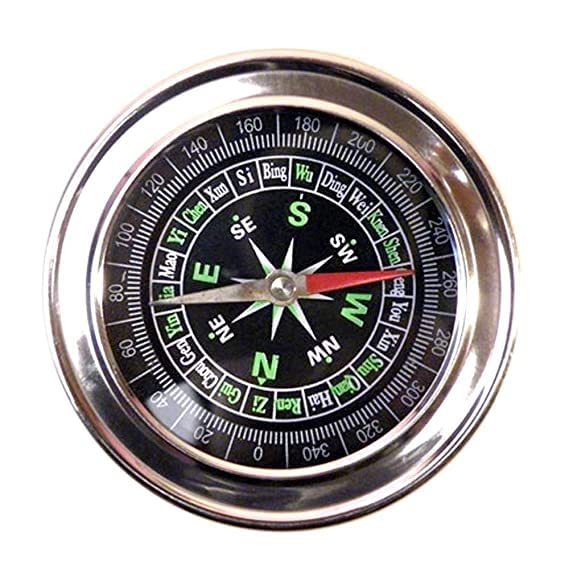 Levin Stainless Steel Directional Pocket Magnetic Compass