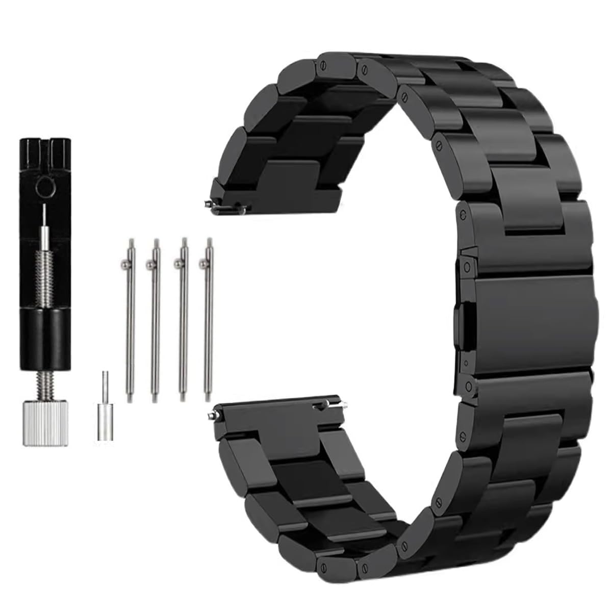 Triblanc Metall Armband Edelstahl Schnellspanner Uhrenarmban