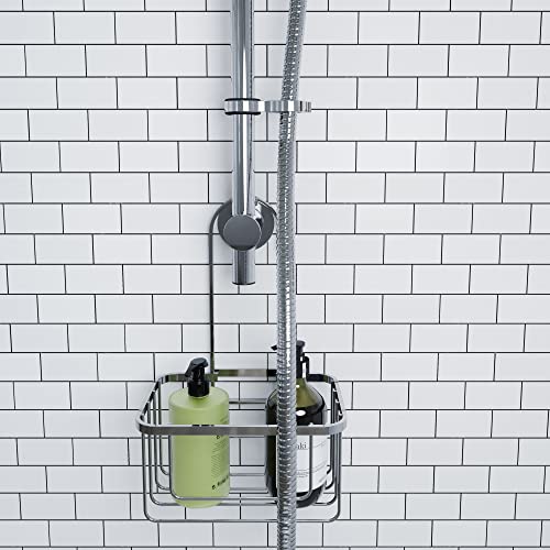 Rust-Free Stainless Steel Shower Caddy - No Drilling Needed - Image 2