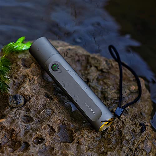 Hoto Flashlight Fit, Led Rechargeable, Usb-C Charging, 3 Modes, Up To 24 Hours, 1500Mah, 280 Lumens, 200M, Ip55 Waterproof, Compact Flashlight Widely Used In Camping, Hiking, Emergency, Mountaineering #TOP4