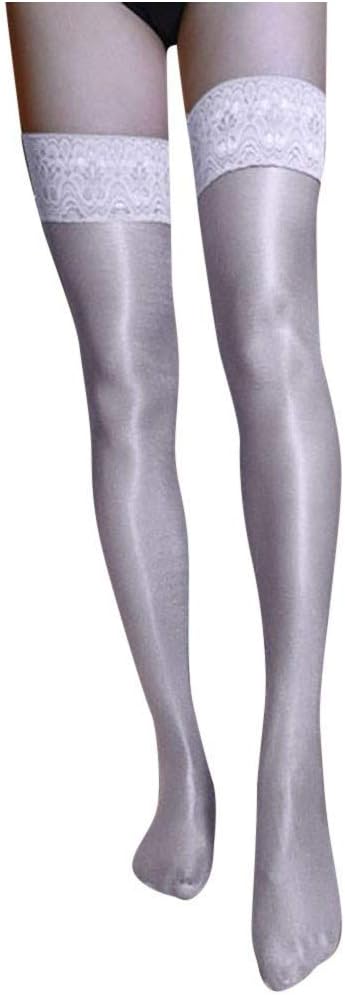 Ulalaza Women's Shiny Oil Pantyhose Stockings Tights Socks Ultra Shimmery Shaping Dance Plus Size Footed 1D 70D 60D 100D
