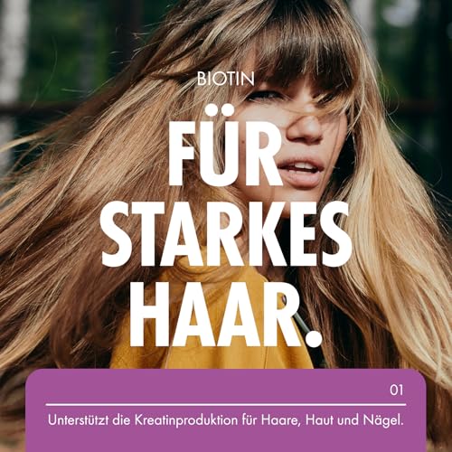 Incite Nutrition Biotin-Haarwachstumsergänzungsmittel 12.000 mcg – Tabletten (Ganzjahresvorrat plus Vorrat), hergestellt im Vereinigten Königreich, für Herren und Damen, 400 Stück (1er-Pack)