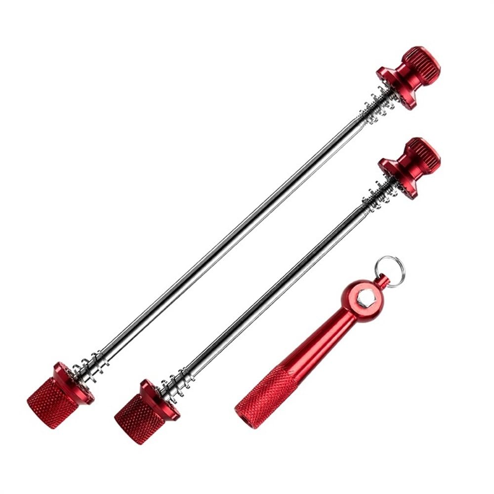 Serrages Et Blocages Rapides Ultralight Anti Theft Skewers Road MTB Bike Wheels Locking Security Bicycle Post Quick Release QR Bike Parts Moyeu De Roue Brochettes