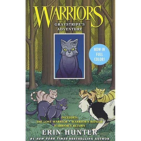 Warriors: Graystripe's Adventure: 3 Full-Color Warriors Manga Books in 1: The Lost Warrior, Warrior's Refuge, Warrior's Return Cover