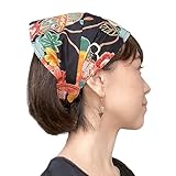 Head scarf, Japanese Mari print, Japanese fabric, head wrap, headband, Bad Hair day headband, Mercato headband, Beach head scarf, Head wrap