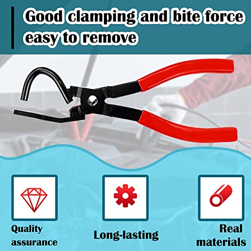 11" Exhaust Hanger Removal Pliers,Specialty Tools 25 Degree Offset Exhaust Hanger Removal Tool For Grommet Puller Muffler Hanger Automotive Tools #TOP6