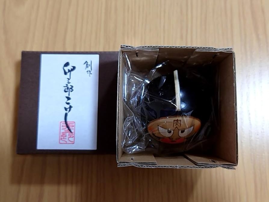 激レア！希少！卯三郎こけし✕キン肉マン　だるまこけし　赤 激レア！希少！卯三郎こけし✕キン肉マン だるまこけし 赤