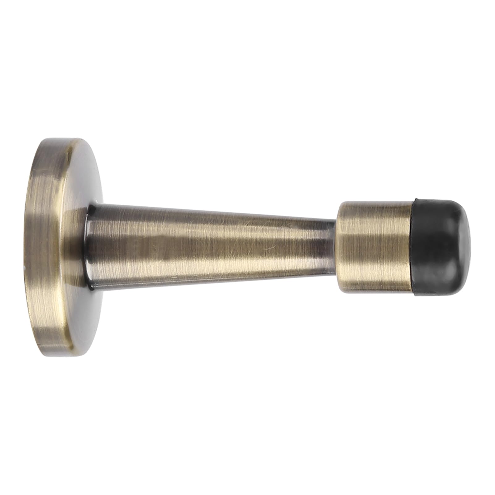 Qcwwy Drzwi Stopper Trwałe Cynklegy -Cubber -Collision for Home Hotel Office -Brushed Bronze Kolor (Górna część drzwi ze stopu Qinggu mały)