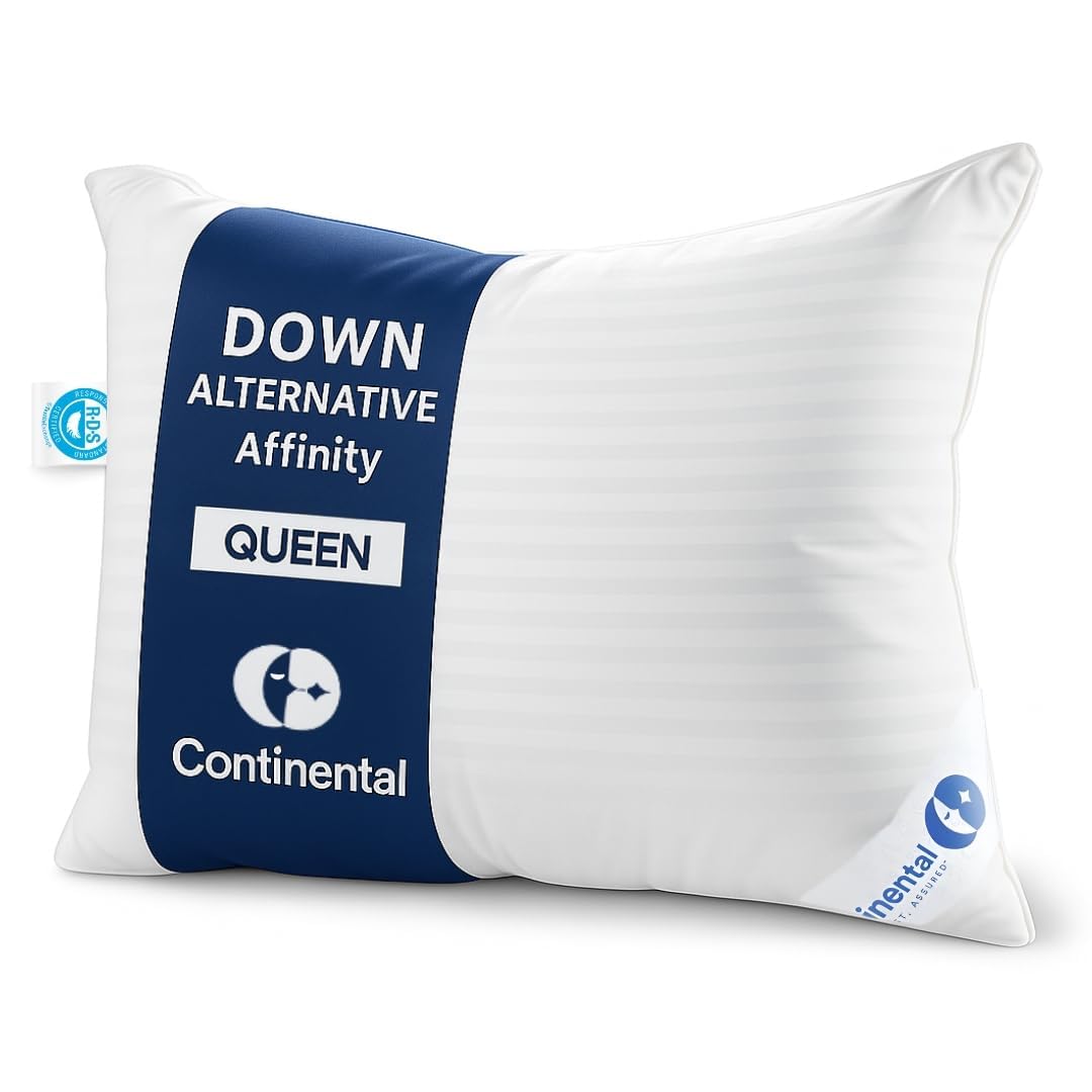 Amazon｜Continental Bedding Better Down Downlike Q1 人工羽毛枕