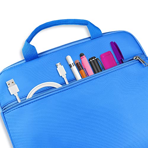 Image of Annmore Bag compatible with LEXiBOOK Educational and Bilingual Laptop, Blue