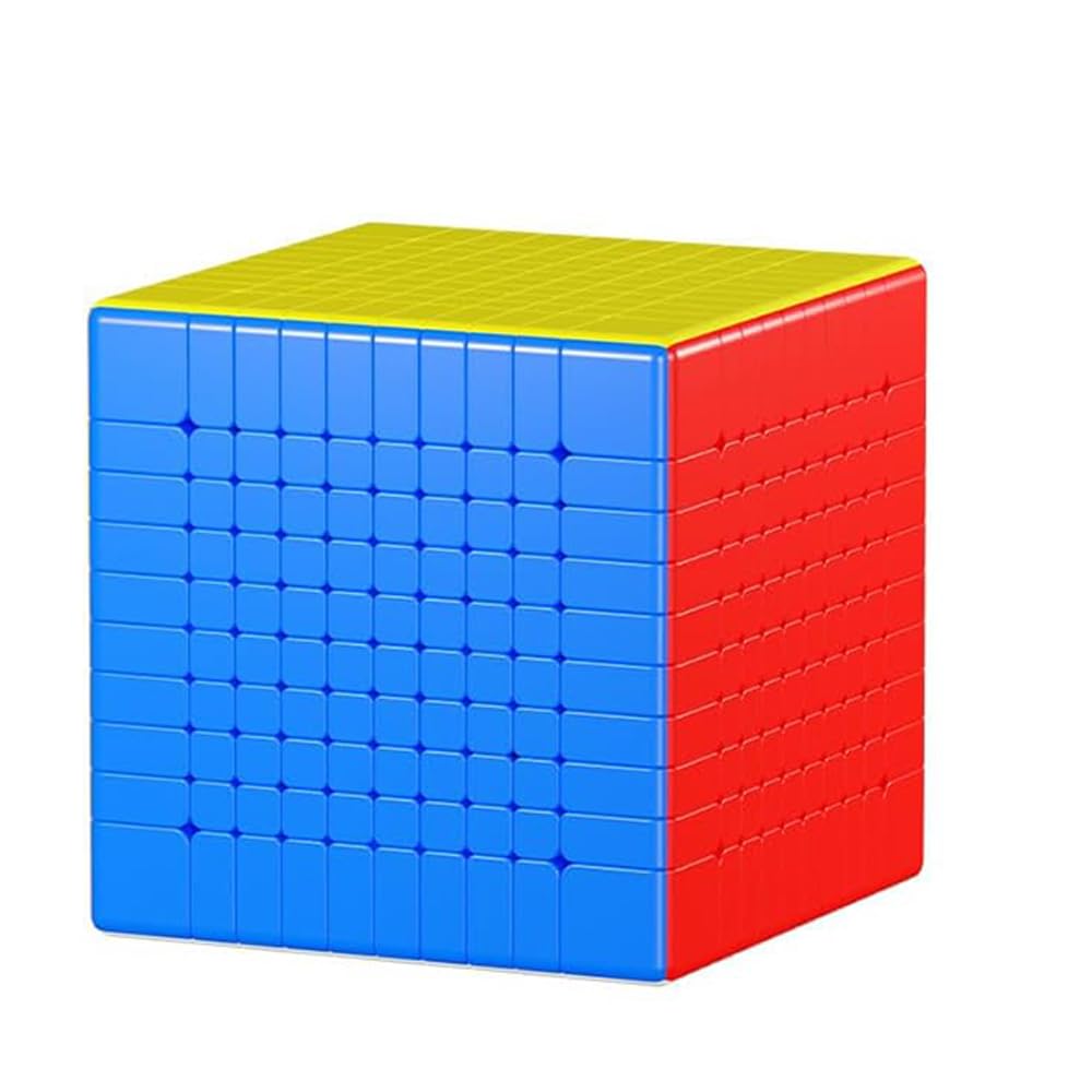 10x10 Speed Cube Stickerless Cube 10x10 Non-Magnetic