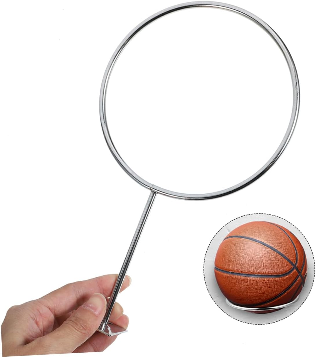 BESPORTBLE Basketball Football Bracket Basketball Wall Mount Football Stand Home Shelf Ball Organizer Basketball