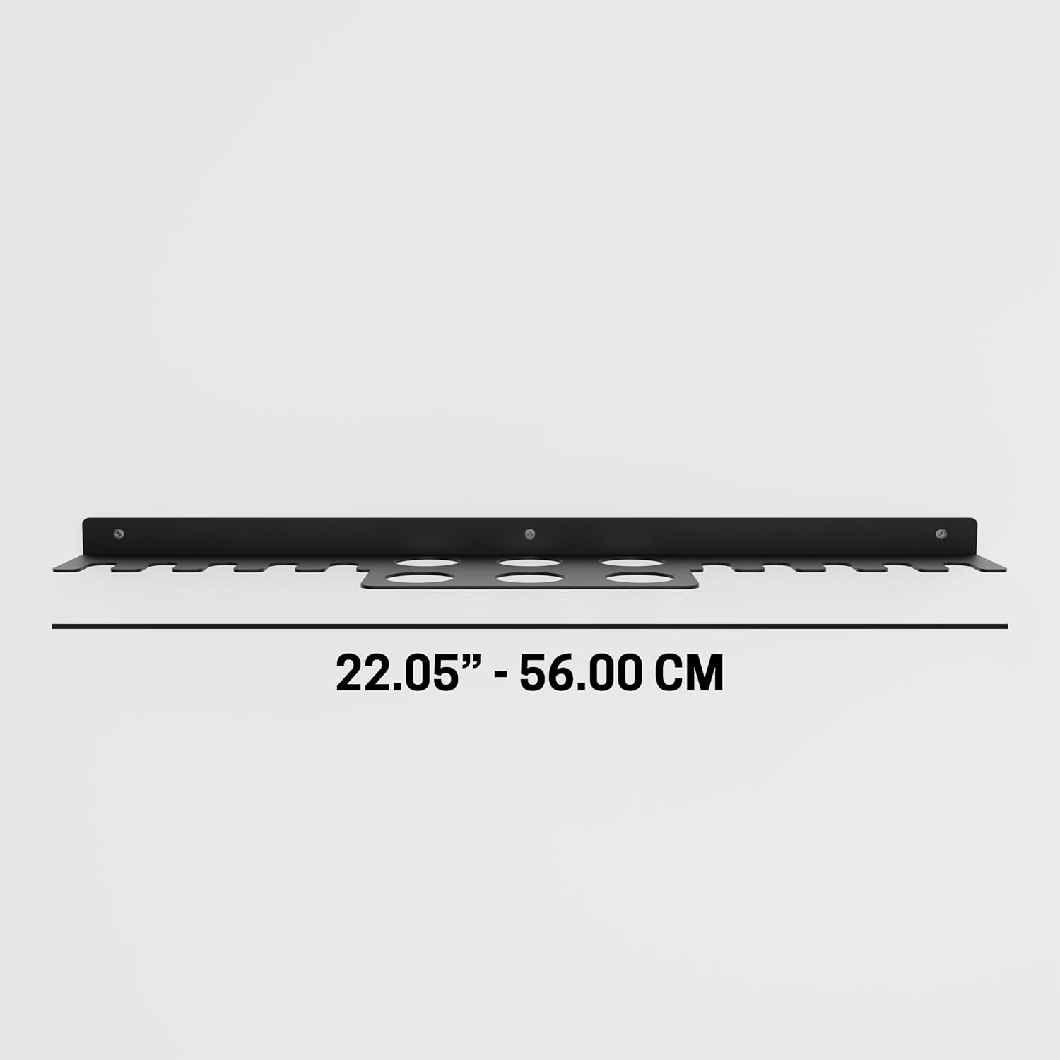 Heavy Duty Powder Coated Steel Golf Club Holder Wall Mount, Golf Club & Ball Wall Mount Rack – Garage Golf Club Holder Organizer