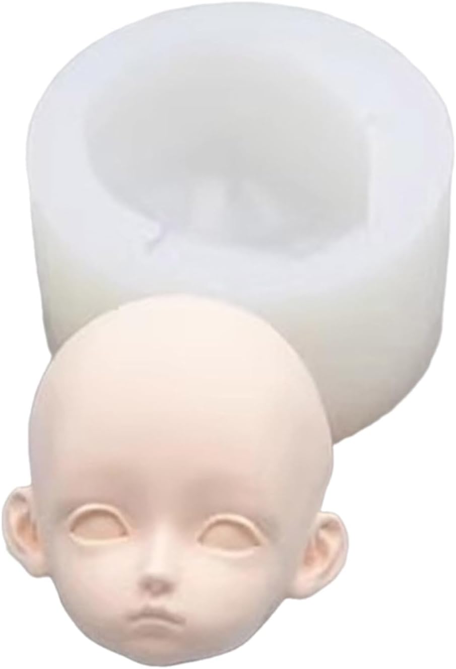 3D Face Silicone Mold Human Face Soft Clay Mold Cake Decorating Tools Chocolate Candy Clay