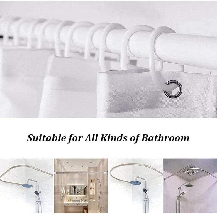 StarBlue-HGS Cartoon Kitty Lovely Cat Waterproof Shower Curtain Set Princess Kitten Little Cat Bathroom Shower Curtain