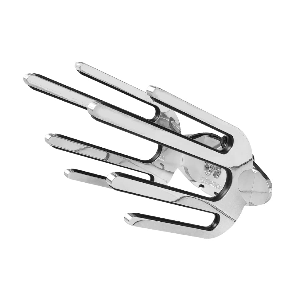 Krypt Towers Origin OWT Wakeboard Tower Racks for Boat, 6061 Aluminum Tines, Kneeboard, Ski, Wakesurf, Sizes 1 3/4, 1 7/8, 2, 2 1/4, 2 3/8, 2 1/2, Polished or Black