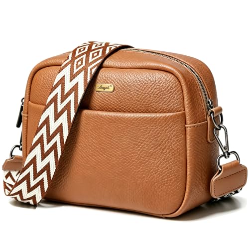Image of crossbody bags for women trendy with adjustable straps smallleather cross body purses