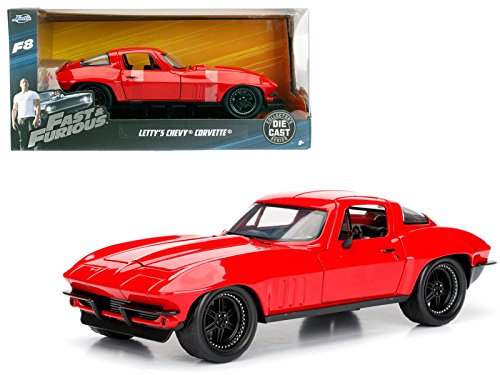 Amazon.com: Jada Letty's Chevrolet Corvette Fast & Furious F8 'The