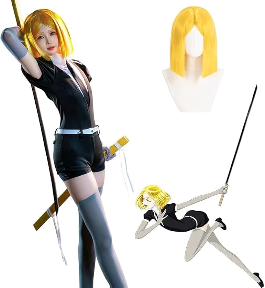 ダイヤモンド 宝石の国 ウィッグ コスプレ 衣装 Amazon | AYAY_COS イエローダイヤモンド 宝石の国 コスプレ衣装