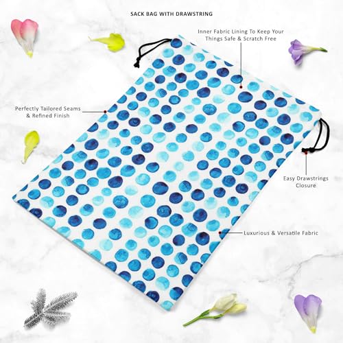 Image of ArtzFolio Watercolor Shapes | Reusable Sack Bag | Bag for Gym, Storage, Vegetable & Travel