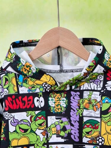 Image of Boys Humour and Comic Printed Long Sleeves Sweatshirt, Cotton Blend, Hooded Neck