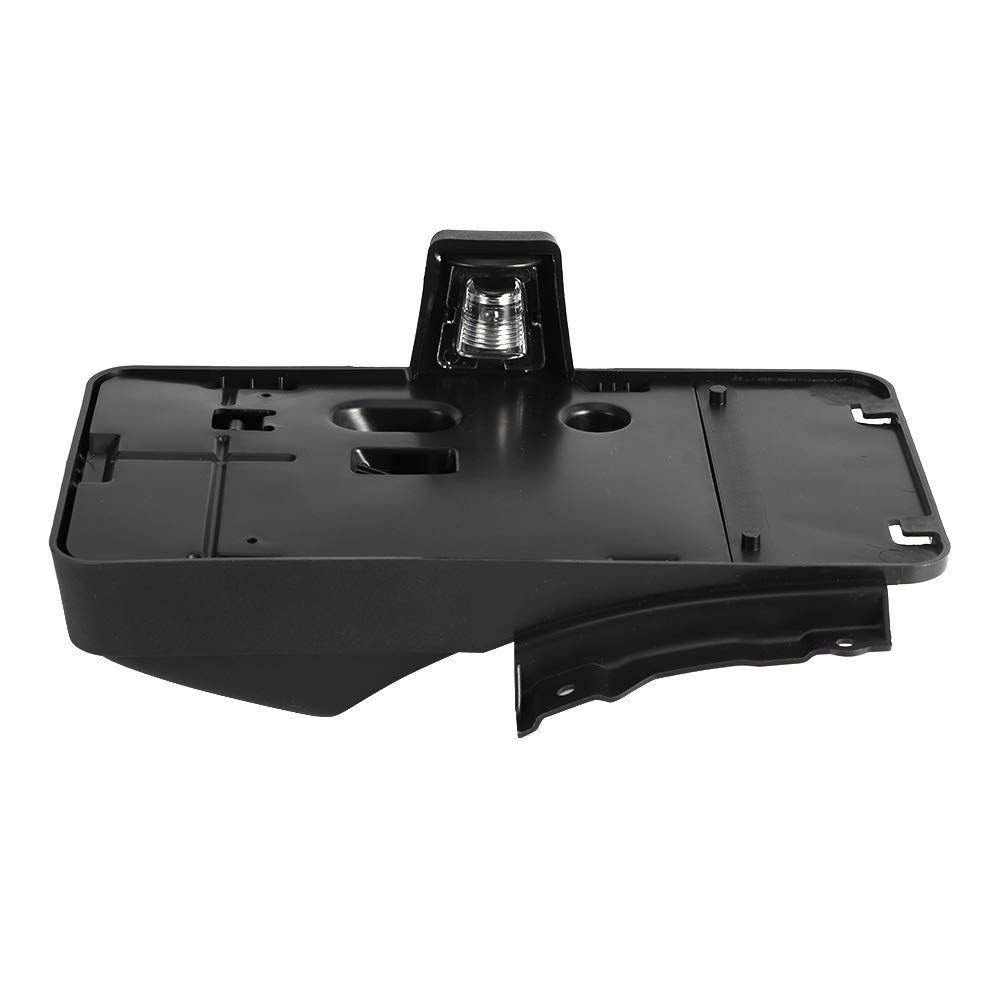 Placa de matrícula, soporte de matrícula, montaje de luz de matrícula, piezas de coche para Jeep Wrangler JK 2007-2016