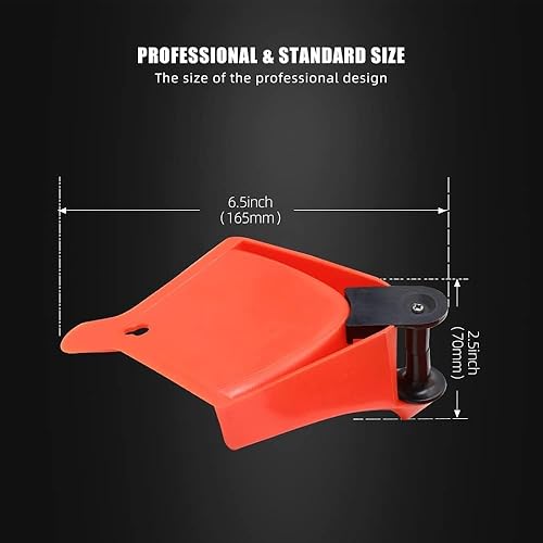 Miniatura 4 de SPTA Guía de Manguera para Automóvil, 4 Piezas de Guías Automáticas de Manguera de Plástico, Herramienta del Sistema de Rodamiento de Ruedas para