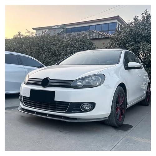 Séparateur lèvre menton Golf 6 MK6 avec diffuseur déflecteur avant noir