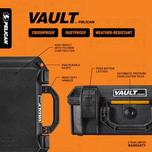 Image of Pelican Vault Long Cases - Hard Case For Camera, Rifle, Gear, Equipment