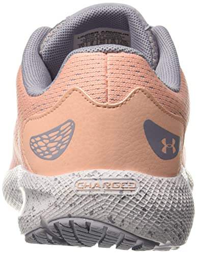 Under Armour Grade School Charged Pursuit 2 Running Shoe, Peach Frost (601)/Onyx White , 3.53